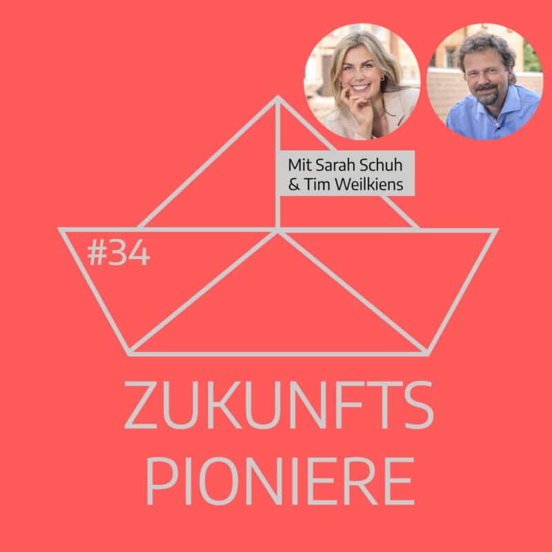 Zukunftspioniere Podcast mit Sarah Schuh und Tim Weilkiens